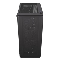 BAZAR - Endorfy skříň Ventum 200 Air/ 4x120mm PWM fan / 2xUSB / tvrzené sklo / černá - Poškozený obal
