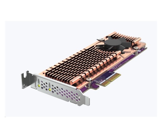 QNAP QM2-2P-344A rozšiřující karta 2xM.2 NVMe 2280/22110 PCIe Gen3x4 pro PC i NAS