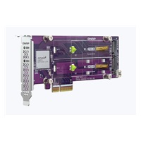 QNAP QM2-2P-344A rozšiřující karta 2xM.2 NVMe 2280/22110 PCIe Gen3x4 pro PC i NAS