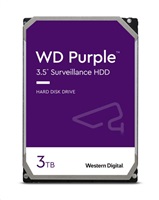 WD PURPLE WD33PURZ 3TB, SATA III 3.5", 256MB, 175MB/s, Low Noise, CMR
