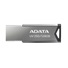 ADATA Flash Disk 128GB UV350, USB 3.2 Dash Drive, tmavě stříbrná textura kov