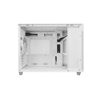 ASUS case AP201 PRIME CASE TG WHITE, Mini Tower, bílá