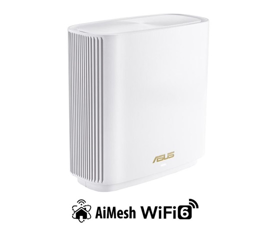ASUS ZenWifi XT8 v2 1-pack white Wireless AX6600 Wifi 6 Tri-Band Gigabit Mesh system