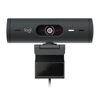 Logitech Webcam BRIO 500, Graphite