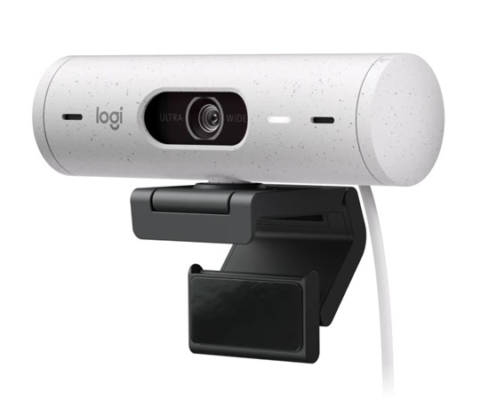 Logitech Webcam BRIO 500, Off-White