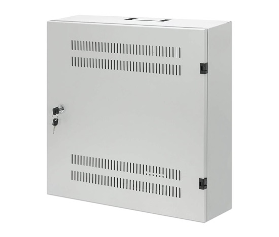 Intellinet Low-Profile 19" Cabinet, 4U Horizontal and 2U Vertical Rails, nástěnný rozvaděč, šedý