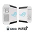 ASUS GT6 2-pack white Wireless AX10000 ROG Rapture Wifi 6 Tri-band Gaming Mesh System