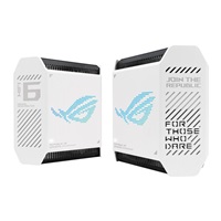 ASUS GT6 2-pack white Wireless AX10000 ROG Rapture Wifi 6 Tri-band Gaming Mesh System