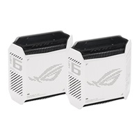 ASUS GT6 2-pack white Wireless AX10000 ROG Rapture Wifi 6 Tri-band Gaming Mesh System