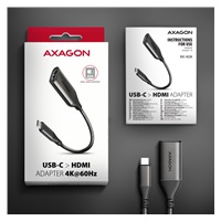 AXAGON RVC-HI2M, USB-C -> HDMI 2.0a redukcia / adaptér, 4K/60Hz HDR10