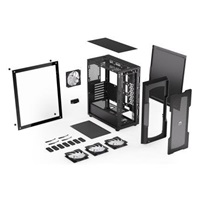 ENDORFY Case Regnum 400 ARGB, Průhledná bočnice, ATX, 4x120mm, černá