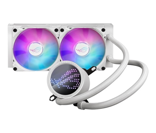 ASUS vodní chladič CPU AIO ROG RYUO III 240 ARGB WHITE, 2x120mm, LGA1851, AM5