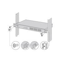 TP-Link RackMount Kit-19 - Sada pro montáž 19palcových přepínačů do racku