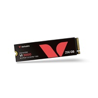 VERBATIM SSD Vi3000 Internal PCIe NVMe M.2 SSD 256GB , W 1300/ R 3300 MB/s