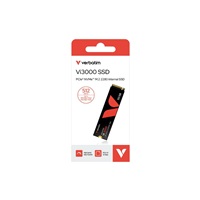 VERBATIM SSD Vi3000 Internal PCIe NVMe M.2 SSD 512GB , W 2500/ R 3300 MB/s