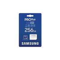 Samsung micro SDXC karta 256GB PRO Plus + SD adaptér