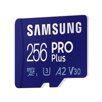 Samsung micro SDXC karta 256GB PRO Plus + SD adaptér