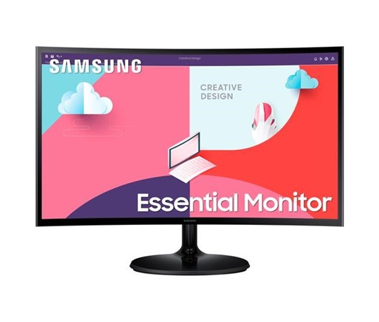 SAMSUNG MT LED LCD Monitor 27" S360C FullHD - Prohnutý 1800R, VA, 1920x1080, 4ms, 75Hz,HDMI,VGA