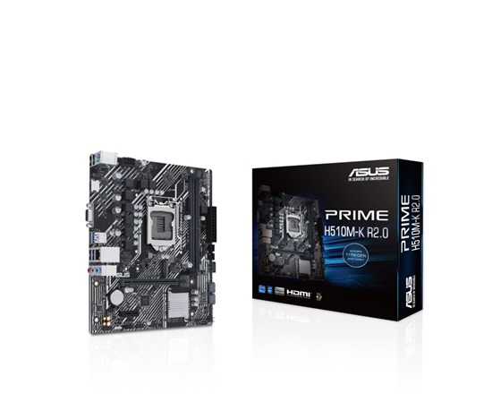 ASUS MB Sc LGA1200 PRIME H510M-K R2.0, Intel H470, 2xDDR4, 1xVGA, 1xHDMI, mATX