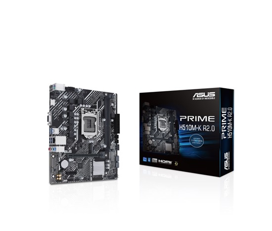 ASUS MB Sc LGA1200 PRIME H510M-K R2.0, Intel H470, 1xVGA, 1xHDMI