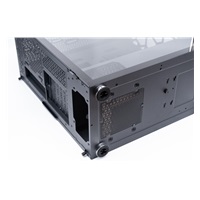 1stCOOL skříň Wind Storm Black MiddleTower ARGB, AU, USB3.0, bez zdroje, RGB fan, průhledná bočnice, černá