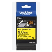 BROTHER smršťovací bužírka - HSE-621E žlutá pro E300VP H300 H500 E550 P700 P750 D800 P900 P950 - 9,0mm / 1,6-5,4 / 3:1
