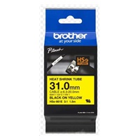 BROTHER smršťovací bužírka - HSE-661E žlutá pro D800 P900 P950 - 31mm / 6,3-20mm / 3:1