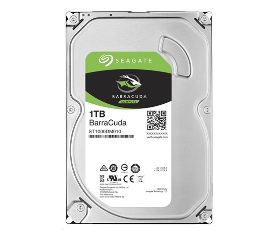 SEAGATE HDD 1TB BARRACUDA, 3.5", SATAIII, 7200 RPM, Cache 256MB