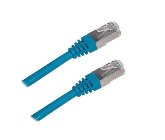 XtendLan patch kábel Cat6, FTP - 0,5m, modrý (predaj po 10 ks)