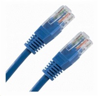 XtendLan patch kábel Cat6, UTP - 2m, modrý
