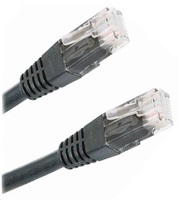 XtendLan patch kábel Cat6, UTP - 3m, čierny