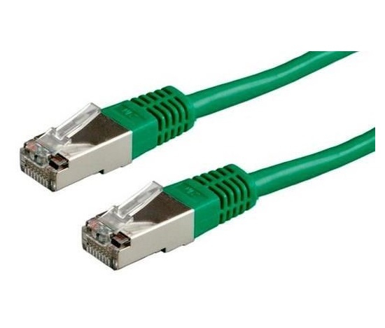 XtendLan patch kábel Cat5E, FTP - 5m, zelený