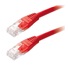 XtendLan patch kábel Cat5E, UTP - 0,25m, červený (predaj po 10 ks)
