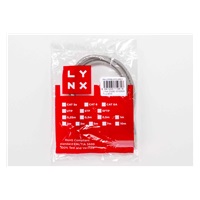 LYNX patch kabel Cat5E, UTP - 0,3m, šedý (prodej po 10 ks)