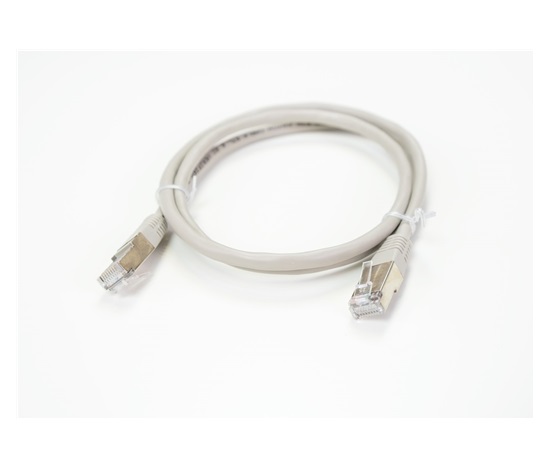 LYNX patch kabel Cat5E, FTP - 1m, šedý (prodej po 10 ks)