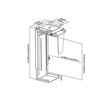 Univerzální držák na PC Fiber Mounts M7C13B