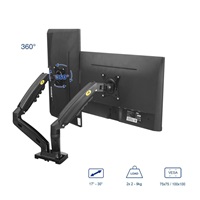 Stolní držák na 2 monitory displeje NB F160