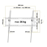 Sklopný držák Tv Fiber Mounts FM01