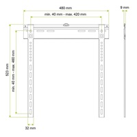 Držák na TV Fiber Mounts Thin9