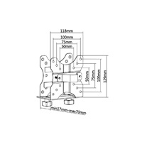Držák na mini PC NUC Fiber Mounts M7C20