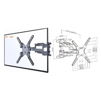 Kvalitní otočný sklopný držák Tv Fiber Mounts SP500