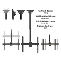 Stropní držák televize Fiber Novelty T400