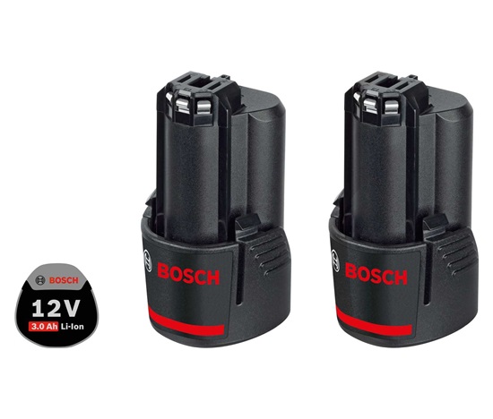 BOSCH GBA 12V 3.0Ah x2, akumulátor