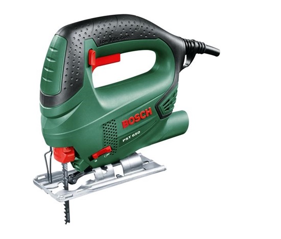 BOSCH PST 650, kmitací pilka, 500 W, dřevo 65 mm, ocel 4 mm