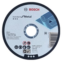 BOSCH rovný řezací kotouč Standard for Metal, A 60 T BF, 125 mm, 22,23 mm, 1 mm