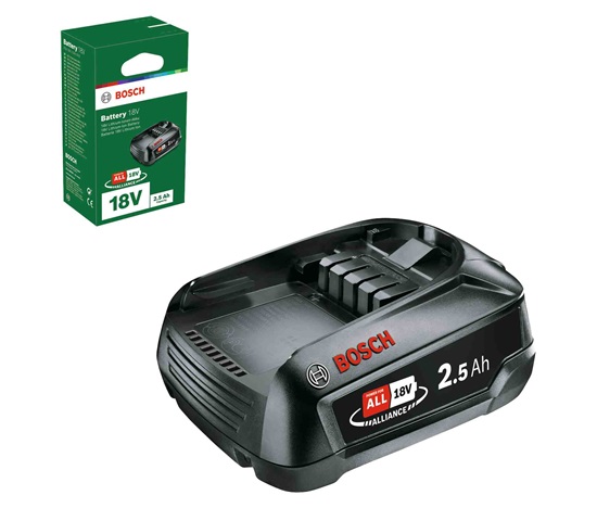 BOSCH PBA 18V 2.5Ah W-B, akumulátor