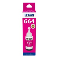 Atramentová tyčinka EPSON T6643 Purpurový atrament 70 ml pre L100/L200/L550/L1300/L355/365