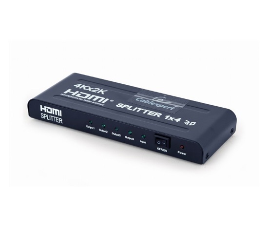 GEMBIRD Dat přepínač  HDMI splitter, rozbočovač 4 cesty