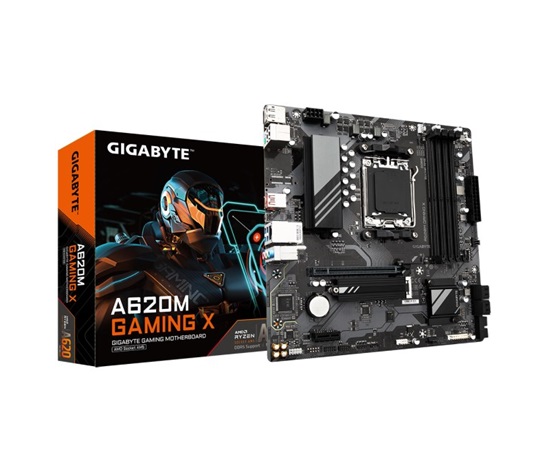 GIGABYTE MB Sc AM5 A620M GAMING X, AMD A620, 4xDDR5, 1xDP, 1xHDMI