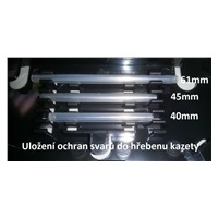 Ochrana sváru, zatavovací 45mm, vyztužení drátem 1,5mm - 25ks